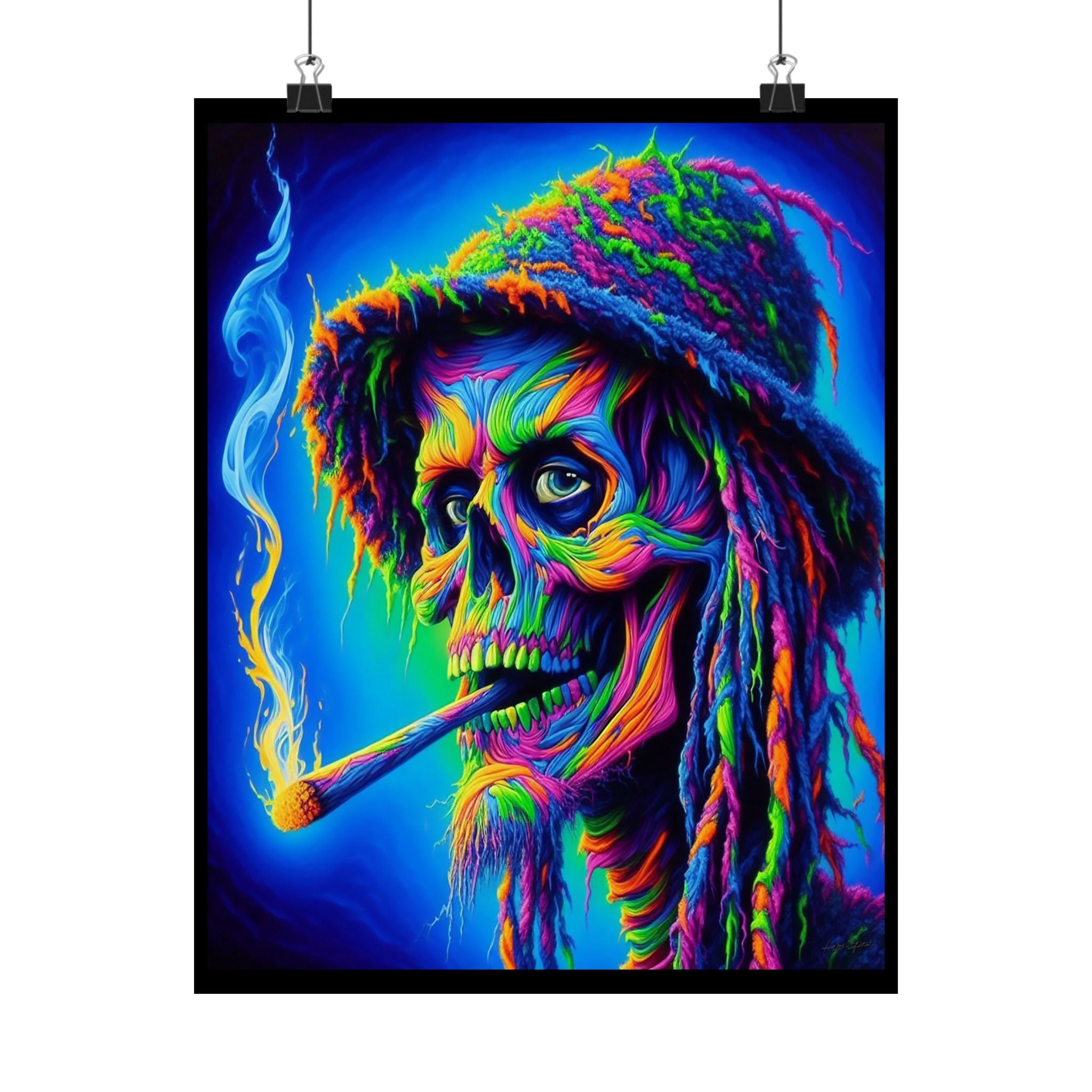 Guardian of the Field of Dreams - Blacklight Poster