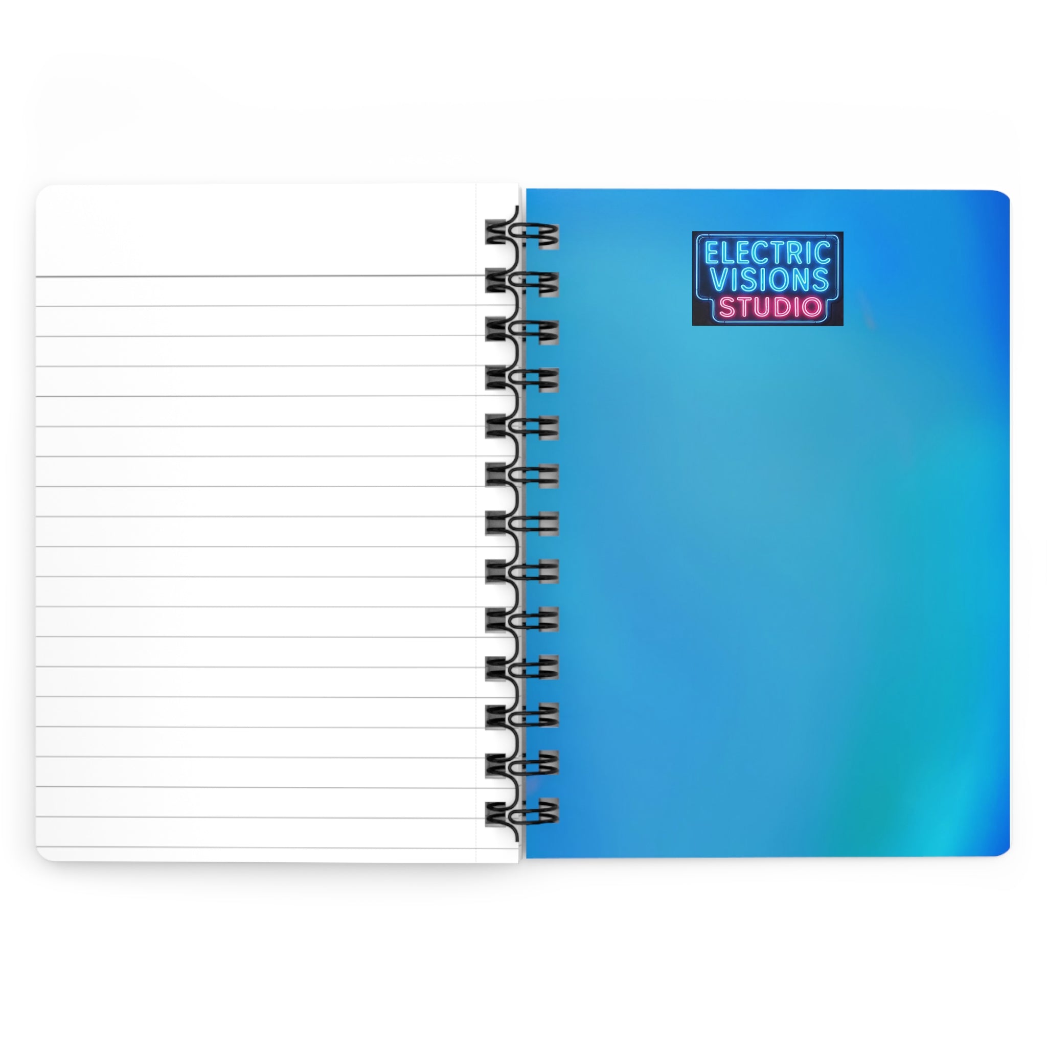 Psychedelic Skull Spiral Journal - Vibrant Art Notebook for Creatives & Students