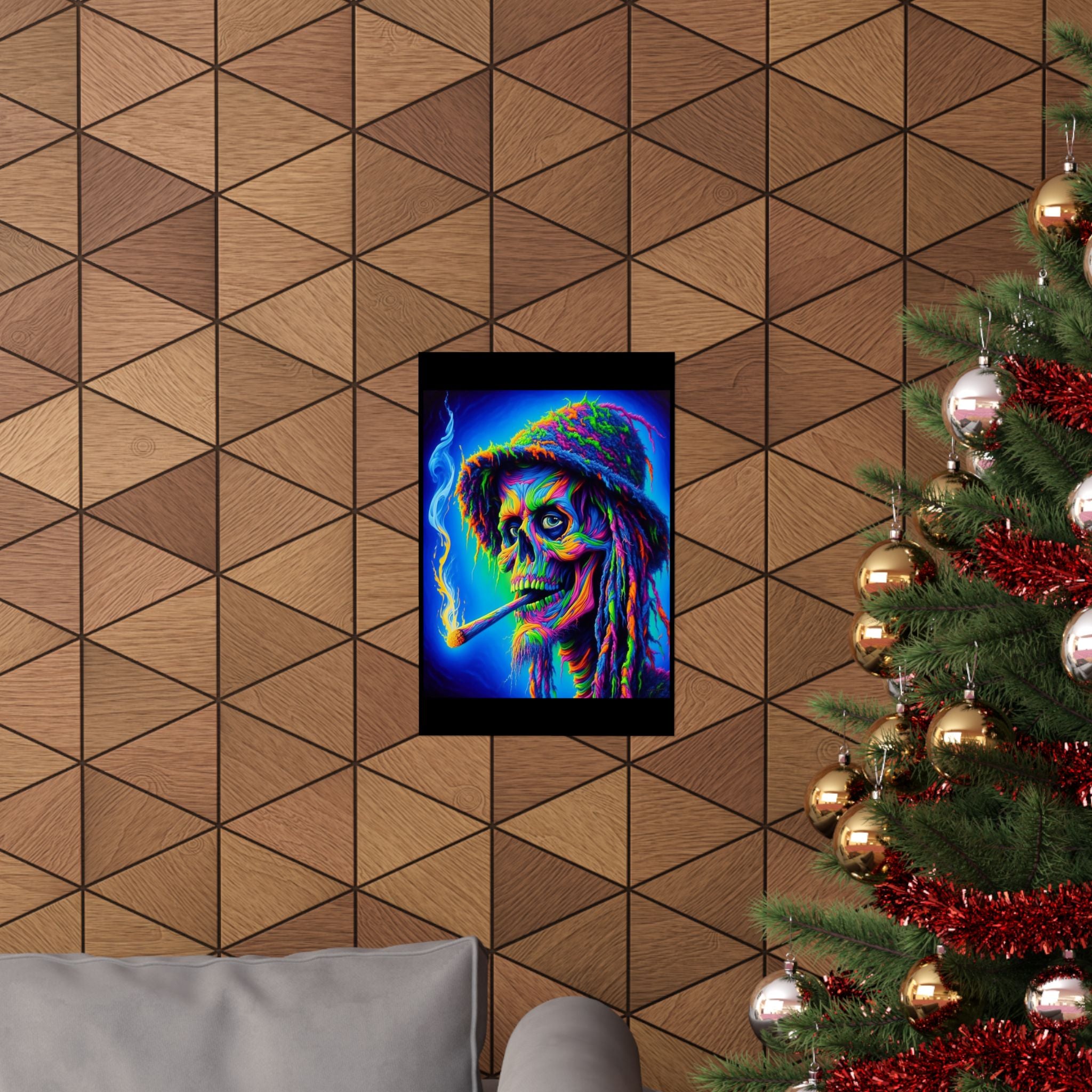 Guardian of the Field of Dreams - Blacklight Poster